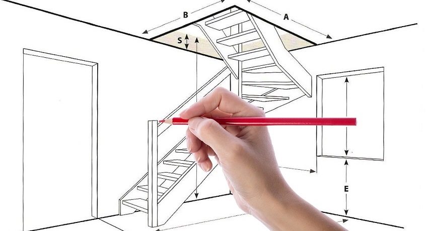 Як розрахувати сходи на другий поверх: основні параметри розрахунку. Особливості розрахунків складних конструкцій